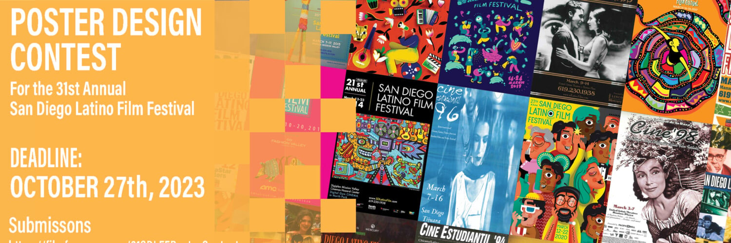 مسابقه بین المللی پوستر برای سی و یکمین جشنواره فیلم لاتین سن دیگو